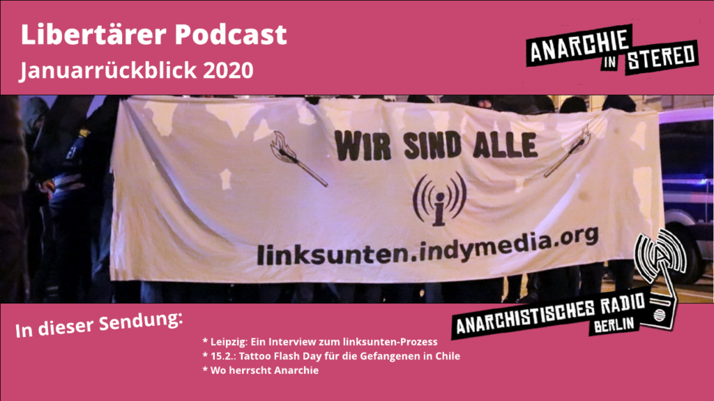 Libertärer Podcast Januarrückblick 2020 Anarchistisches