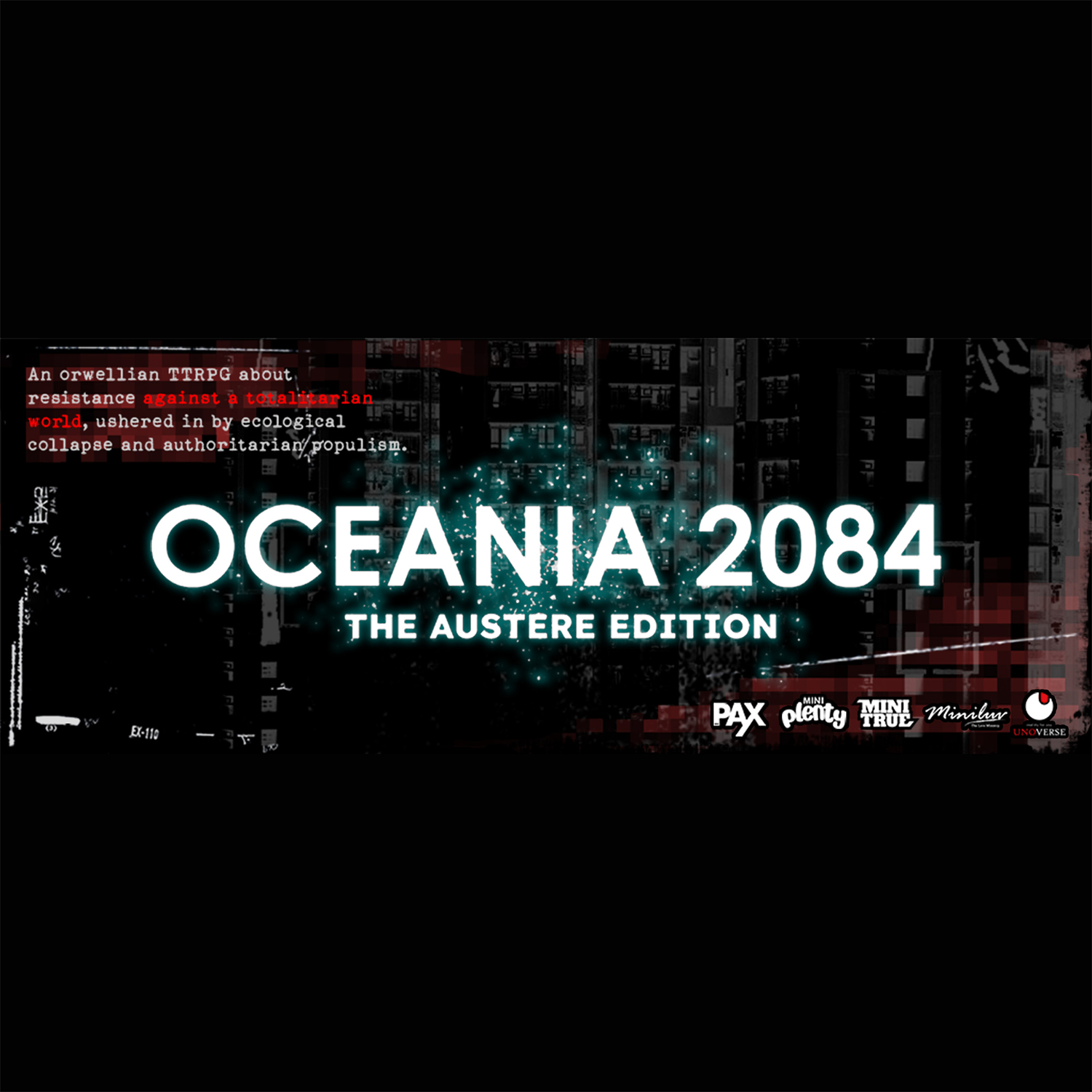 Oceania 2084 – roleplaying in a dystopian setting